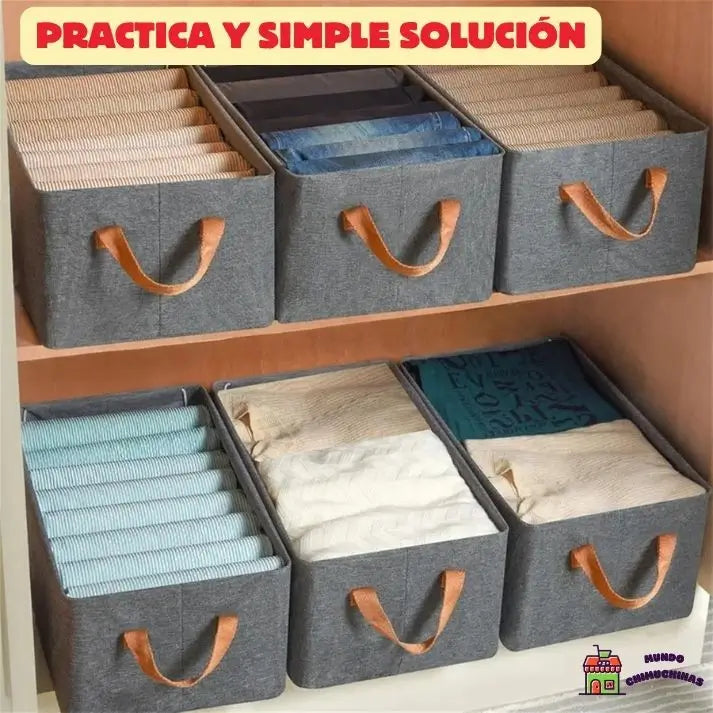 TidyFold - Ropa organizada y fácil de mover