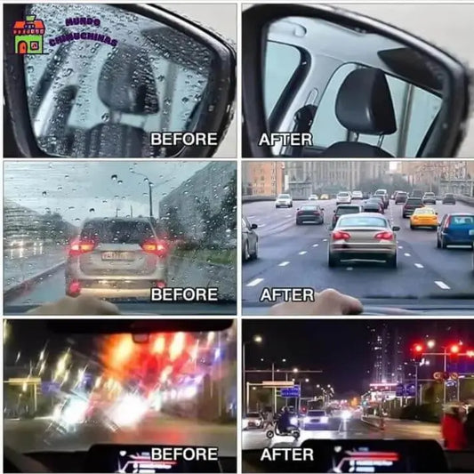Pack 4 Cepillo Antiempañante Parabrisas - espejos - vidrios