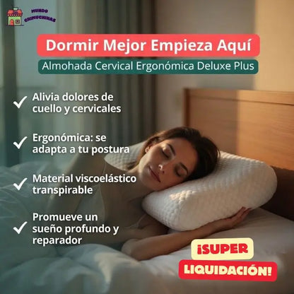 Almohada Cervical Ergonómica ¡LIQUIDACION!