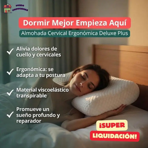Almohada Cervical Ergonómica ¡LIQUIDACION!