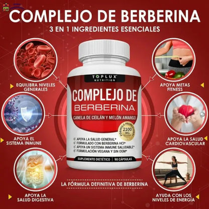 BERBERINA COMPLEX - Apoyo natural a tu metabolismo