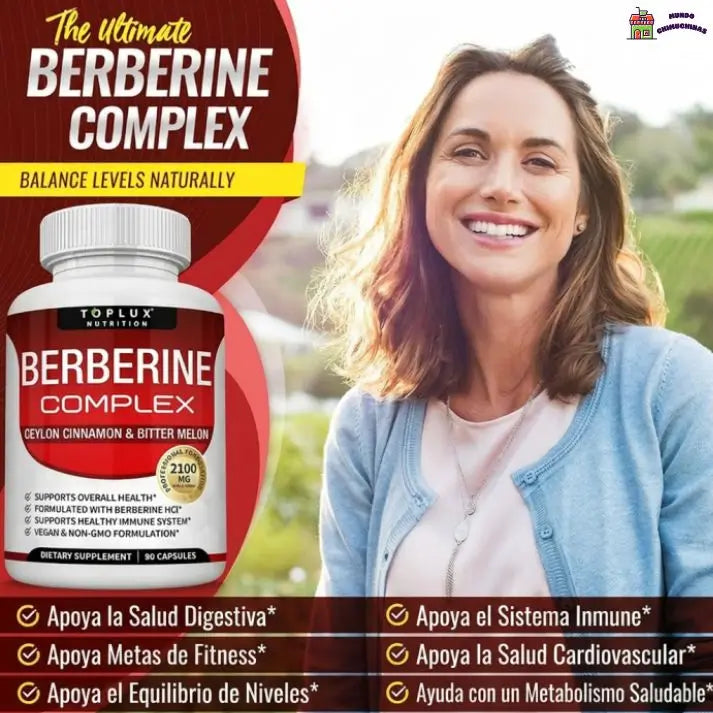BERBERINA COMPLEX - Apoyo natural a tu metabolismo