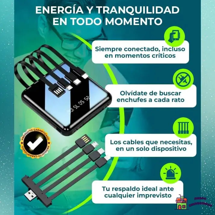 Voltix - Carga rápida 20W en cualquier lugar