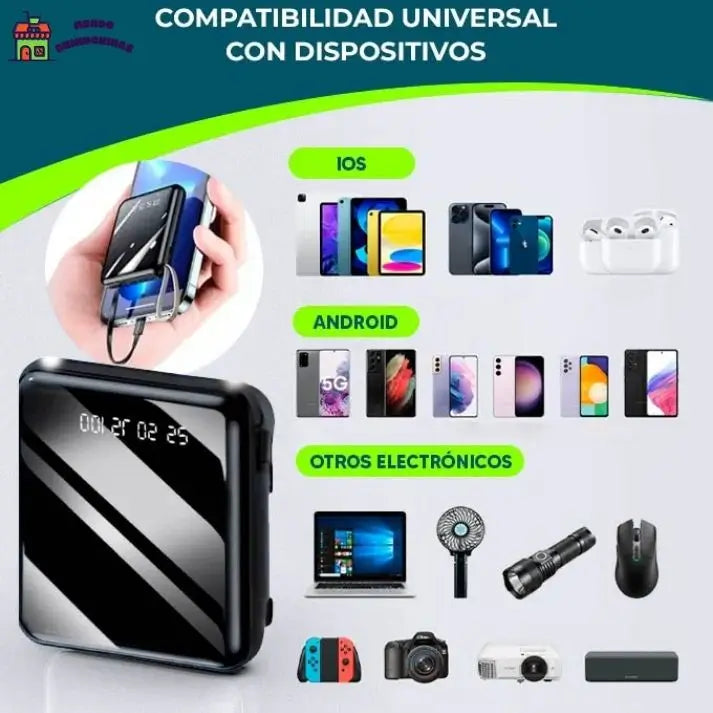 Voltix - Carga rápida 20W en cualquier lugar