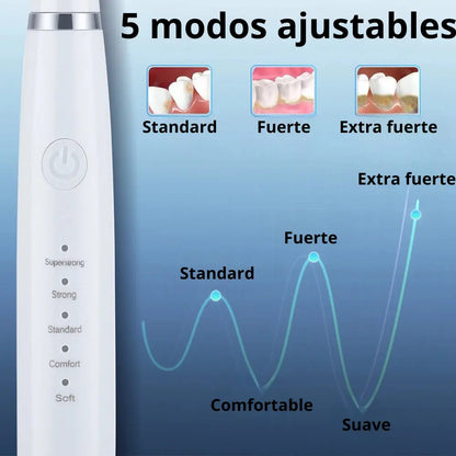 Limpiador Dental Eléctrico - Sonrisa más limpia y fresca cada día