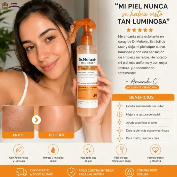 Dr. Melaxin Vital - Exfolia e ilumina al instante - Producto Koreano