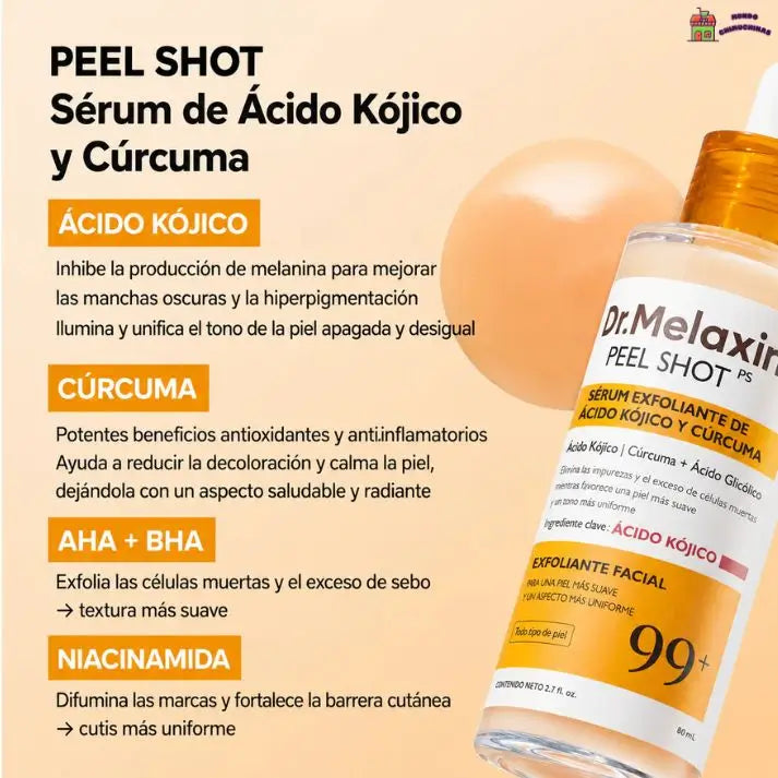 Dr. Melaxin Vital - Exfolia e ilumina al instante - Producto Koreano