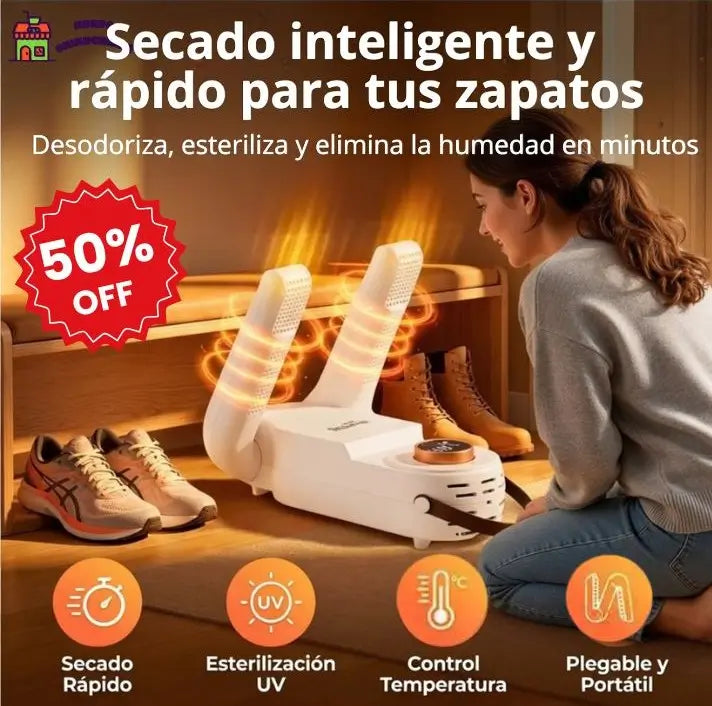 DryShield - Seca tus zapatos y elimina olores en 60 minutos