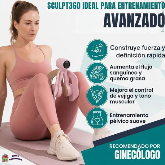 Sculpt360 - Fortalece tu piso pélvico y muslos