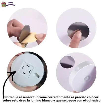Noctura - Luz que se enciende sola al caminar de noche 👇Elige tu pack👇