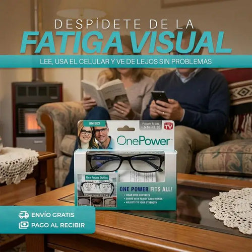Lentes One Power Readers - Ve Claro Al Instante, Sin Cambiar De Gafas