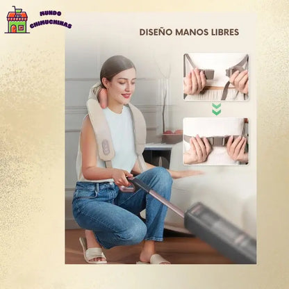 Masajeador Mini Draga Relajante Portátil