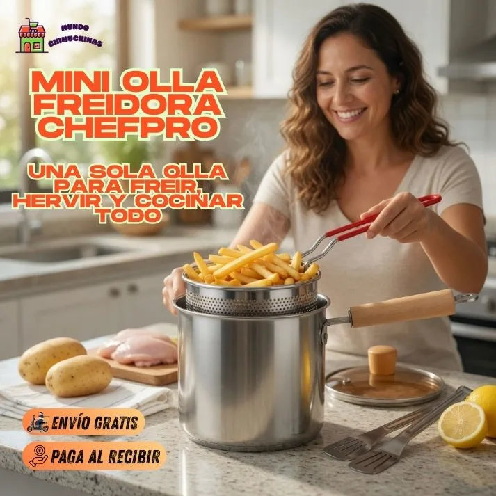 Mini Olla Freidora Multiusos ChefPro™