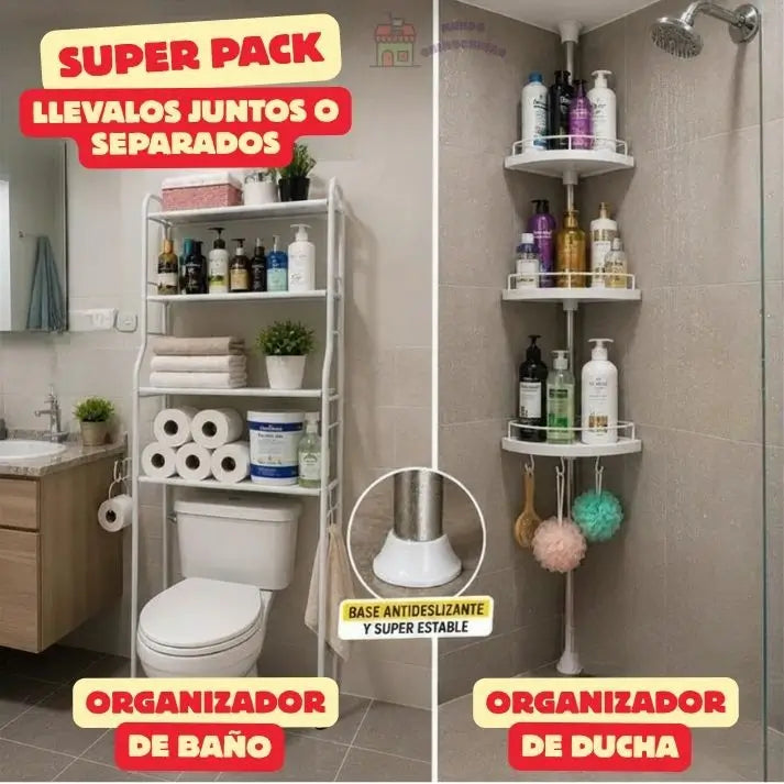 DuoSlim - Baño más grande y ordenado en minutos