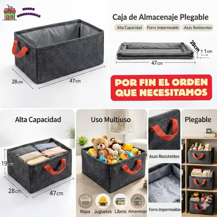 TidyFold - Ropa organizada y fácil de mover